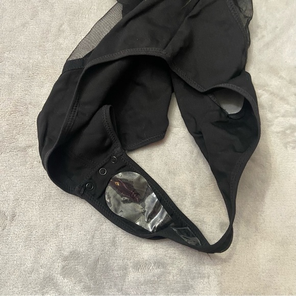 New! UNDRESS CODE Black Remember Me Thong Bodysuit 10863 - Picture 10 of 12